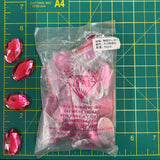 CLOSEOUT! Rose Pink Acrylic Stones (sold per pack), A16