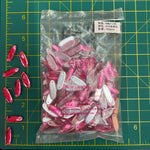CLOSEOUT! Rose Pink Acrylic Stones (sold per pack), A16