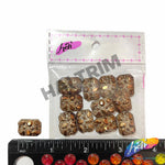 Bronze Metallic Meteorite Textured Stones