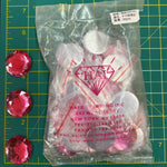CLOSEOUT! Rose Pink Acrylic Stones (sold per pack), A16