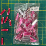 CLOSEOUT! Rose Pink Acrylic Stones (sold per pack), A16