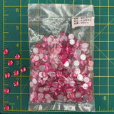 CLOSEOUT! Rose Pink Acrylic Stones (sold per pack), A16