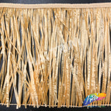 8" Plastic Raffia Fringe