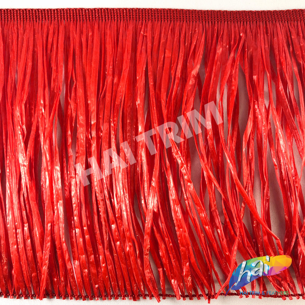 8 Plastic Raffia Fringe – Hai Trim & Feathers