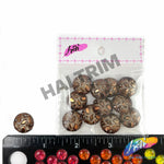 Bronze Metallic Meteorite Textured Stones