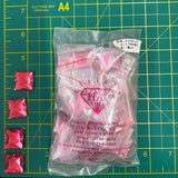 CLOSEOUT! Rose Pink Acrylic Stones (sold per pack), A16