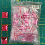 CLOSEOUT! Rose Pink Acrylic Stones (sold per pack), A16