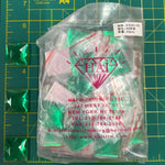 CLOSEOUT! Kelly Green Acrylic Stones (sold per pack), A6