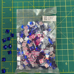 CLOSEOUT! Cobalt Blue Acrylic Stones (sold per pack), A44
