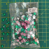 CLOSEOUT! Kelly Green Acrylic Stones (sold per pack), A6