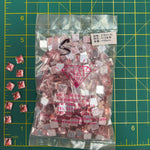 CLOSEOUT! Light Pink Acrylic Stones (sold per pack), A13