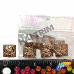 Bronze Metallic Meteorite Textured Stones
