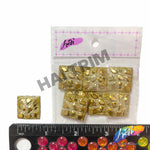 Gold Metallic Meteorite Textured Stones