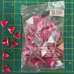 CLOSEOUT! Rose Pink Acrylic Stones (sold per pack), A16