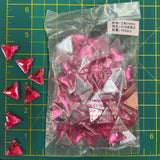 CLOSEOUT! Rose Pink Acrylic Stones (sold per pack), A16