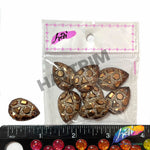 Bronze Metallic Meteorite Textured Stones