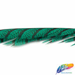 30-35” Natural Dyed Zebra Pheasant Tails